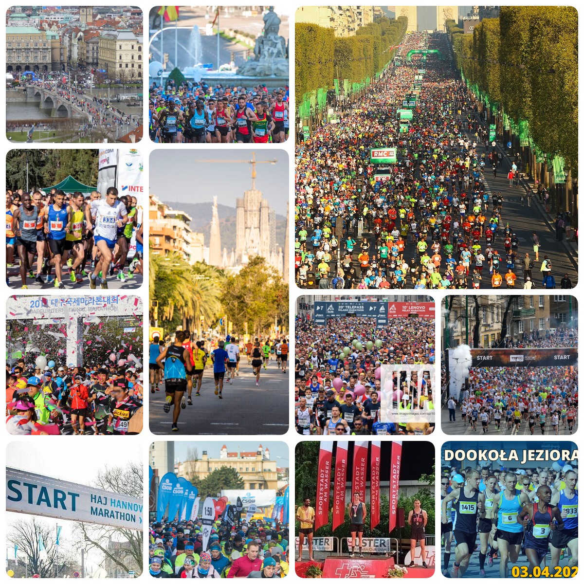 Результати марафонів минулого тижня 2-3 квітня 2022